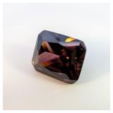 ANDALUSITE - 10.98ct. Rectangular brilliant cut