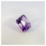 AMETHYST - 3.31ct. Emerald cut