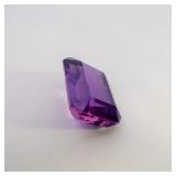 AMETHYST - 3.31ct. Emerald cut