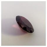 GARNET - 2.35ct. Oval brilliant cut