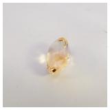 CITRINE - 2.36ct. Golden Straw Yellow Oval cut