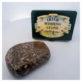 "IRISH WISHING STONE" - ***Brownish-Green CONNEMARA Marble*** Galway, Ireland.
