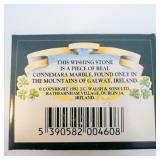 "IRISH WISHING STONE" - ***Brownish-Green CONNEMARA Marble*** Galway, Ireland.