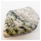 "IRISH WISHING STONE" - ***White, Green and Gray CONNEMARA Marble*** Galway, Ireland.