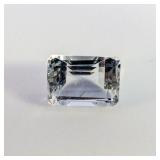 AQUAMARINE - 1.19ct. Emerald cut