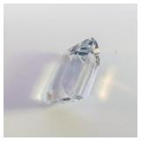 AQUAMARINE - 1.19ct. Emerald cut