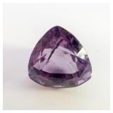 LAB GROWN COLOR CHANGE SAPPHIRE - 4.28ct. Trillion cut