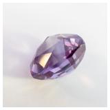 LAB GROWN COLOR CHANGE SAPPHIRE - 4.28ct. Trillion cut