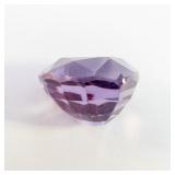 LAB GROWN COLOR CHANGE SAPPHIRE - 4.28ct. Trillion cut