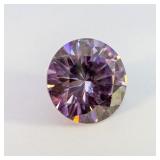 PURPLE MOISSANITE - 8.5mm Round brilliant cut