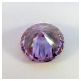 PURPLE MOISSANITE - 8.5mm Round brilliant cut