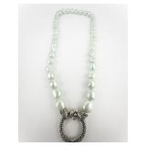 Barbara Bixby Colored-Freshwater Pearl Sterling And 18K Yellow Gold Necklace.