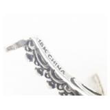 Barbara Bixby Amethyst Briolette Sterling And 18K Yellow Gold Hinged Wire Hoop Earrings.