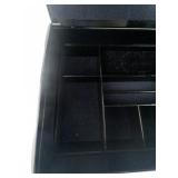 SKS Silver Safe Keeper Plastic Organizer Jewelry Box