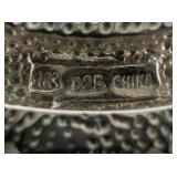 Whitney Kelly Turquoise Sterling Silver Sliding Pendant .