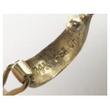 ***GORGEOUS*** Gemstar International Aventurine Hibiscus Flower With Pearls 14K Enhancer.