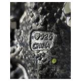 Aventurine (and Amethyst?, Onyx?) Dragon Sterling Silver Enhancer.