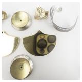 Group of 4 Base Metal Earring Jackets. Dress Up Your Earrings With These Earring Jackets!!!