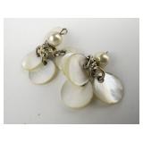 Group of 7 Base Metal French Wire, Post Back, & Clip-On Earrings .