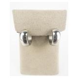 Chisel Mini Stainless Steel Hoop Earrings .