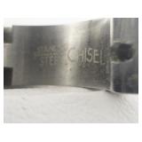 Chisel Mini Stainless Steel Hoop Earrings .