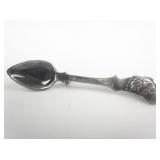 Spoon With A Dog Head On Handle Bar Brooch.