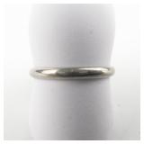 Blue Rhinestone Leafy Base Metal Adjustable Ring. Size 5-6.25.