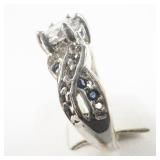 Various Makers Group Of 10 Base Metal Rings. Size 7-7.75.