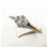 Various Makers Group Of 10 Base Metal Rings. Size 7-7.75.