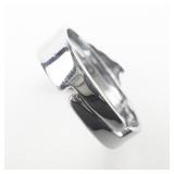 Dolphin Base Metal Adjustable Ring. Size 6-6.75.
