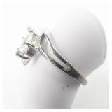 Lindberg Marquise Cut CZ Sterling Silver Ring. Size 9 - 9.25.