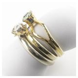 Group Of 5 Base Metal Rings. Size 5-5.75.