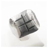 Group Of 7 Base Metal Rings. Size 9-9.75.