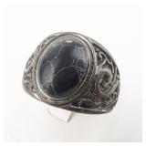 Group Of 7 Base Metal Rings. Size 9-9.75.