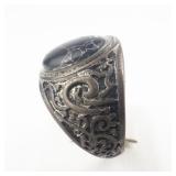 Group Of 7 Base Metal Rings. Size 9-9.75.