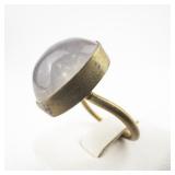 Group Of 3 Base Metal Rings. Size 4-4.5.