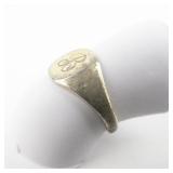 Group Of 3 Base Metal Rings. Size 4-4.5.