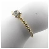 Group Of 3 Base Metal Rings. Size 4-4.5.