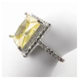 Group Of 6 Base Metal Rings. Size 6-6.75.