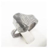 Group Of 6 Base Metal Rings. Size 6-6.75.