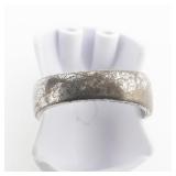 Group Of 3 Base Metal Rings. Size 8 - 8.25.