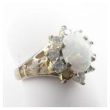 Group Of 3 Base Metal Rings. Size 8 - 8.25.