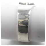 Rafel Melendez Oval Tiger Eye Sterling Silver Ring. Size 7.75 - 8.