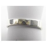 Taxco, Mexico 3 Stone (CZ?) Channel Set Sterling Silver Ring. Size 4.75 - 5.