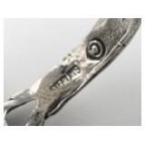 Yellow Citrine Sterling Silver Statement Ring. Size 5.75 - 6.