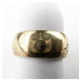 "One Ring To Rule Them All" ***Lord Of The Rings***Sterling Silver Ring. Size 7.5 - 7.75.
