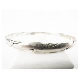 Taxco, Mexico Textured Twisted Sterling Silver Bangle.