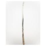 MILOR Double Sided Fancy Sterling Silver Herringbone Bracelet. Italy