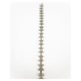 Unique White Base Metal Bracelet.