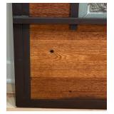 Decorative Wooden and Tile Accent Wall Hanging